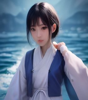 国模白露自然清新户外造型，浅色系休闲服装，自然光写真搭配参考